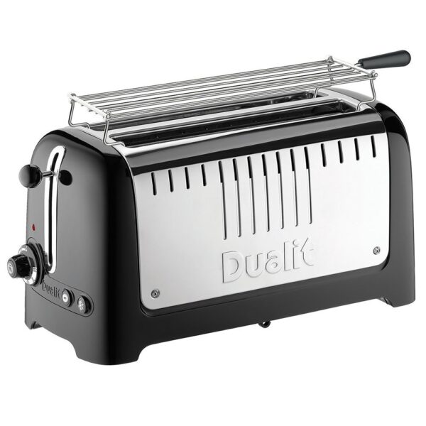 Dualit 46025 2 Slot Long Lite Toaster – Black