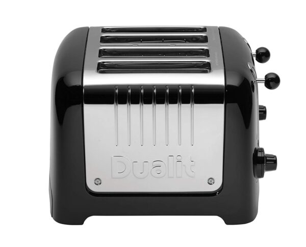 Dualit 46205 4 Slot Lite Toaster in Black Finish