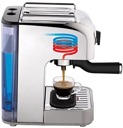 Dualit 84440 3-in-1 Coffee Machine, Silver