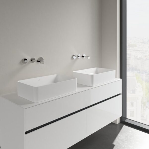 Villeroy & Boch – Collaro Surface-mounted washbasin 560 x 360 x 145 mm, White Alpin, without overflow, unpolished