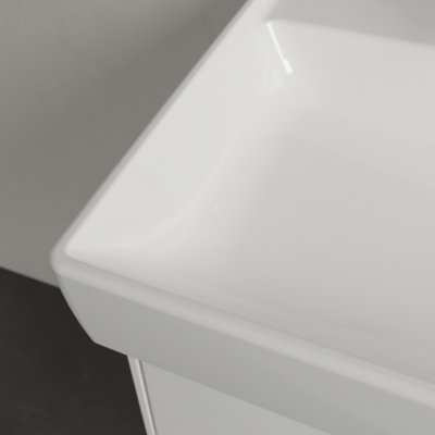 Villeroy & Boch – Collaro Washbasins 600 x 470 x 160 mm, White Alpin, with overflow, unpolished