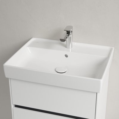 Villeroy & Boch – Collaro Washbasins 600 x 470 x 160 mm, White Alpin, with overflow, unpolished