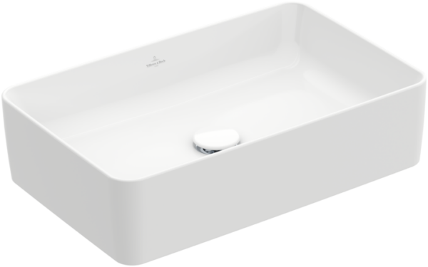 Villeroy & Boch – Collaro Surface-mounted washbasin 560 x 360 x 145 mm, White Alpin, without overflow, unpolished