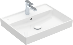 Villeroy & Boch – Collaro Washbasins 600 x 470 x 160 mm, White Alpin, with overflow, unpolished