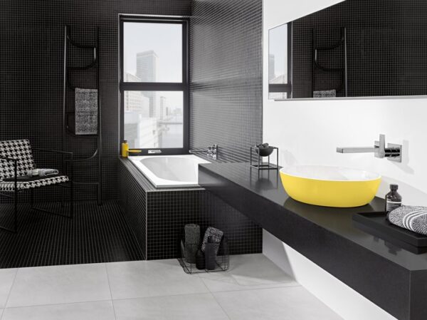 Villeroy & Boch – Oberon Rectangular bath 1600 x 750 mm, White Alpin