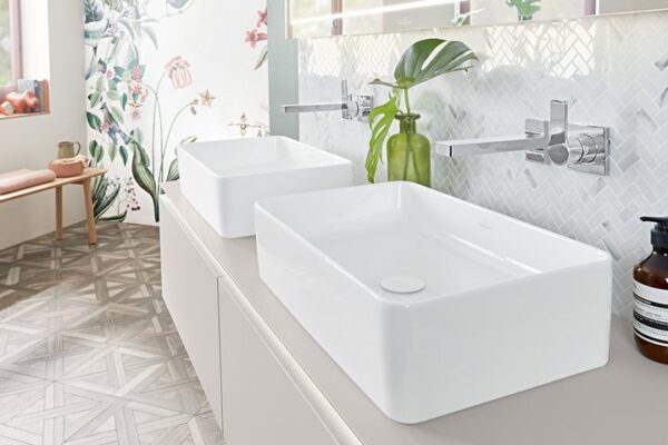 Villeroy & Boch – Collaro Surface-mounted washbasin 560 x 360 x 145 mm, White Alpin, without overflow, unpolished