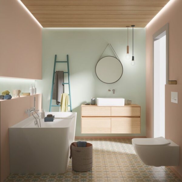 Villeroy & Boch – Collaro Surface-mounted washbasin 560 x 360 x 145 mm, White Alpin, without overflow, unpolished
