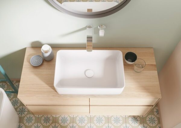Villeroy & Boch – Collaro Surface-mounted washbasin 560 x 360 x 145 mm, White Alpin, without overflow, unpolished