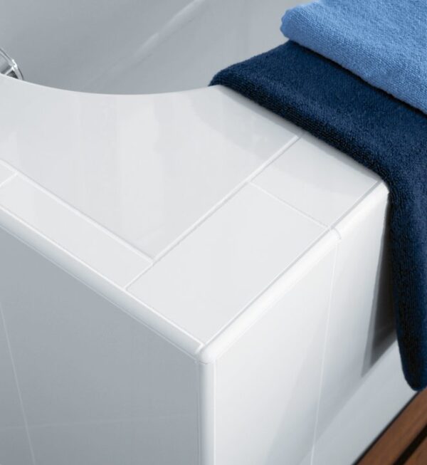 Villeroy & Boch – Oberon Rectangular bath 1600 x 750 mm, White Alpin