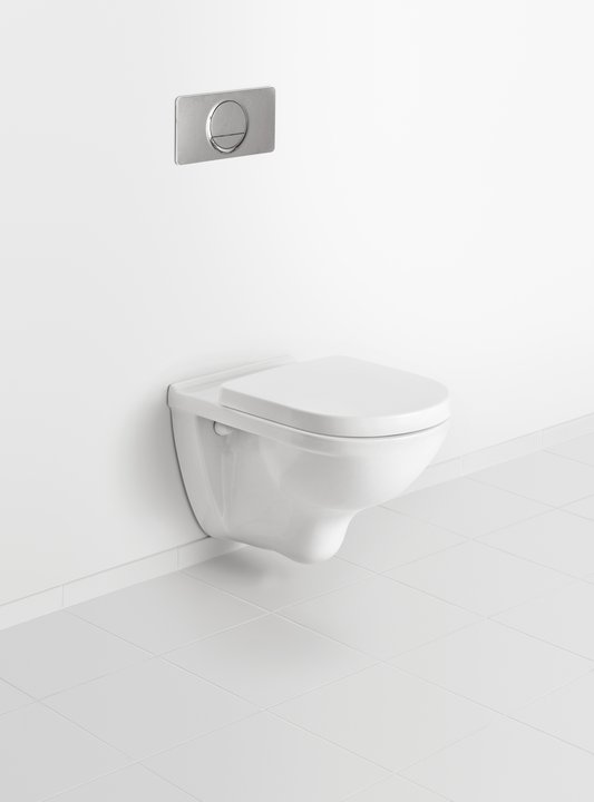 Villeroy & Boch – O.novo Combi-Pack wall-mounted, with DirectFlush, White Alpin
