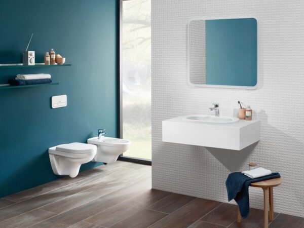 Villeroy & Boch – O.novo Combi-Pack wall-mounted, with DirectFlush, White Alpin