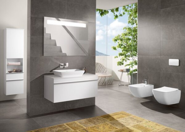 Villeroy & Boch – Venticello Combi-Pack wall-mounted, with DirectFlush, White Alpin