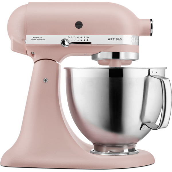 Mixer Tilt-Head 4.8L – Artisan Premium 5KSM185PSBFT Feather Pink KitchenAid