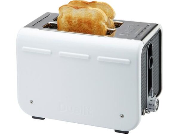 Dualit Toaster 2SL Studio WHT&GREY Polished