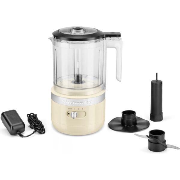 KitchenAid Cordless Food Chopper 1.19L – Almond Cream