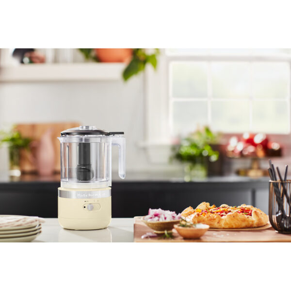 KitchenAid Cordless Food Chopper 1.19L – Almond Cream