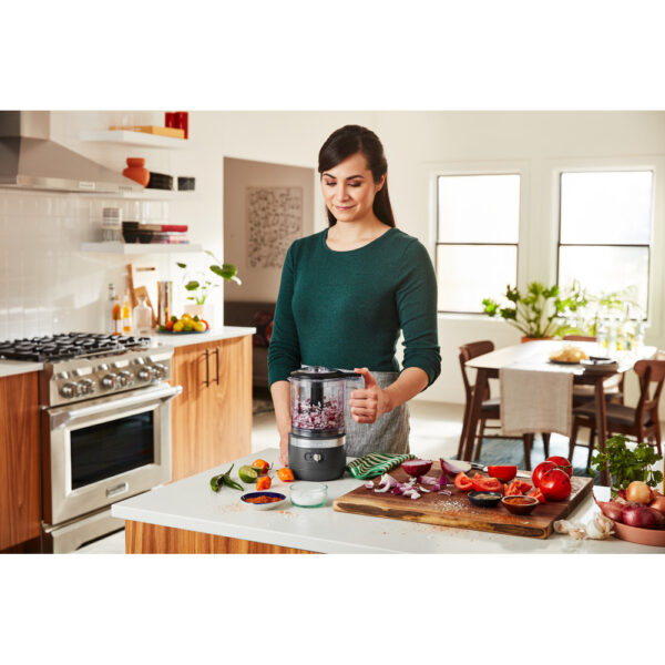 KitchenAid Cordless Food Chopper 1.19L – Charcoal Grey