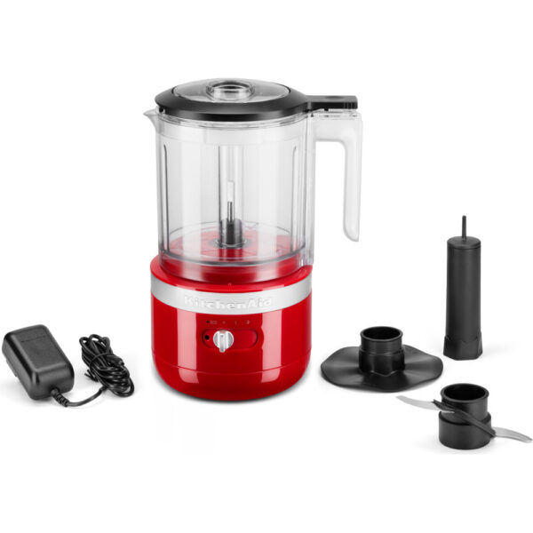 KitchenAid Cordless Food Chopper 1.19L – Empire Red
