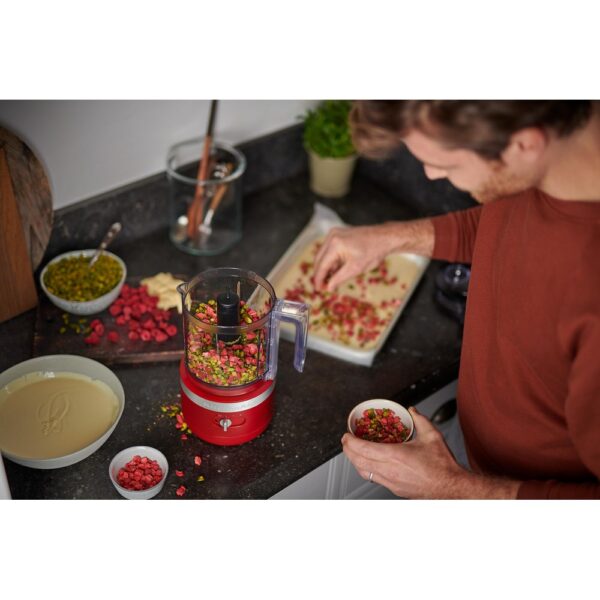 KitchenAid Cordless Food Chopper 1.19L – Empire Red
