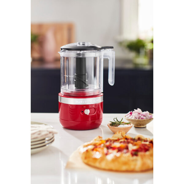KitchenAid Cordless Food Chopper 1.19L – Empire Red