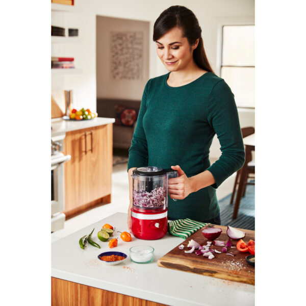 KitchenAid Cordless Food Chopper 1.19L – Empire Red