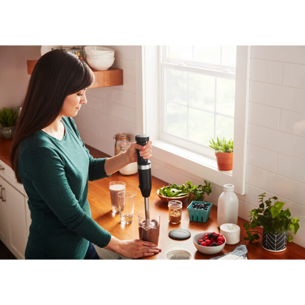 KitchenAid Cordless Hand Blender 5KHBBV53BBM – Matte Black