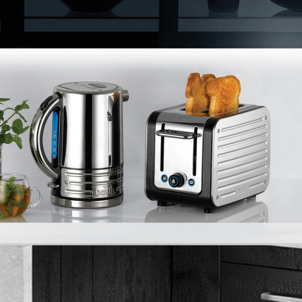 ARCHITECT 2 SLICE TOASTER 26526 ColourGrey body & Stainless steel panels
