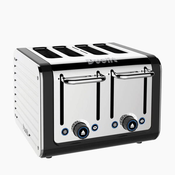 ARCHITECT 4 SLICE TOASTER 46526 Colour Grey & Stainless steel panels
