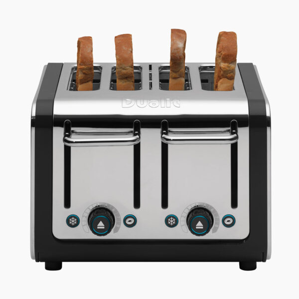ARCHITECT 4 SLICE TOASTER 46526 Colour Grey & Stainless steel panels