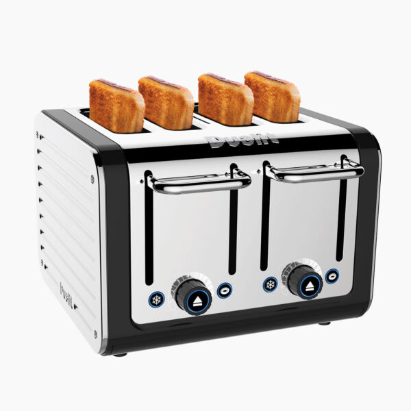 ARCHITECT 4 SLICE TOASTER 46526 Colour Grey & Stainless steel panels