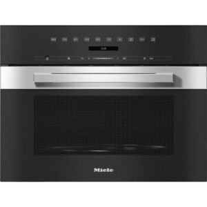 Miela M 7244 TC Εντοιχιζόμενος φούρνος μικροκυμάτων Black, 46 λίτρων