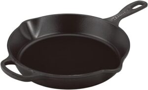 Le Creuset-Satin Black Cast Iron Deep Skillet 26cm