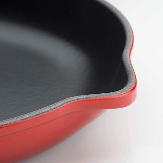 Le Creuset-Cerise Cast Iron Round Skillet 23cm