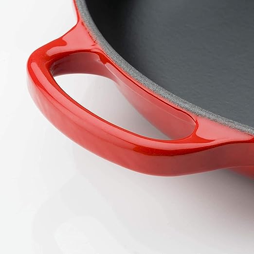 Le Creuset-Cerise Cast Iron Round Skillet 23cm