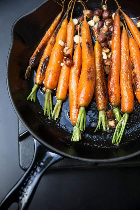 Le Creuset-Satin Black Cast Iron Round Skillet 23cm