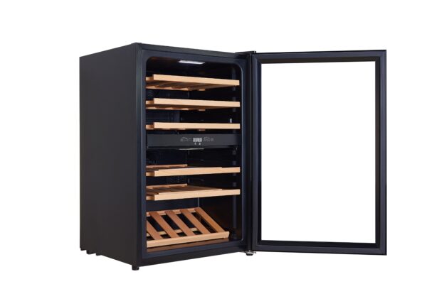 HCK SC-130D-M Dual Zone Wine Refrigerator – 37 Bottles