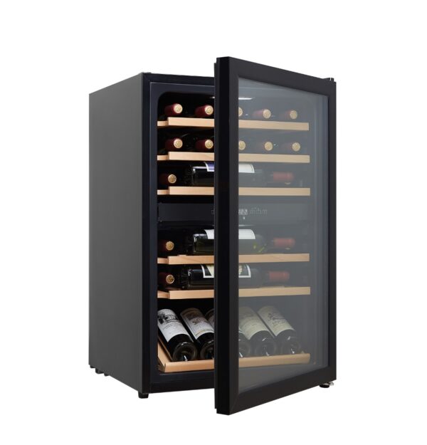 HCK SC-130D-M Dual Zone Wine Refrigerator – 37 Bottles