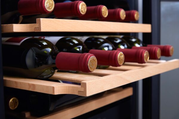 HCK SC-130D-M Dual Zone Wine Refrigerator – 37 Bottles