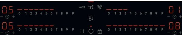 AEG 6000 Induction ExtractorHob Combo Εστία & Απορροφητήρας 80 cm