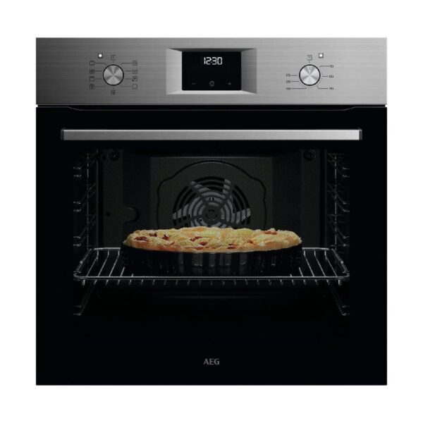 AEG Φούρνος 5000 SurroundCook with SteamBake με Aqua Clean εμαγιέ καθαρισμό