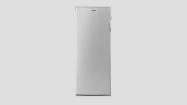 Inventor Κάθετος καταψύκτης 160L – Ασημί