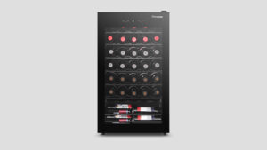 Inventor SK-34BD 34 Bottles – Black Wine Refrigerator – 93L