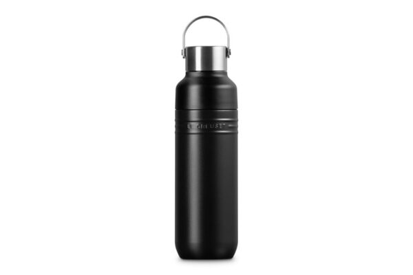 Le Creuset – Matte Black Insulated Water Bottle 0.5L