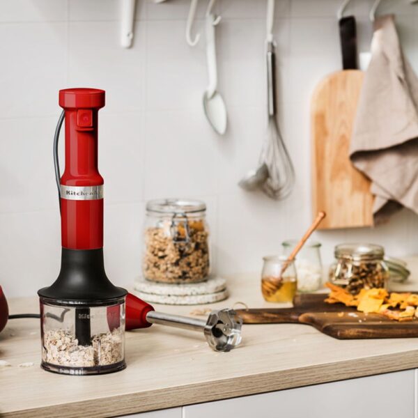 KitchenAid Hand Blender with Accessories – Empire Red