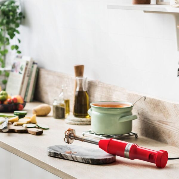 KitchenAid Hand Blender with Accessories – Empire Red