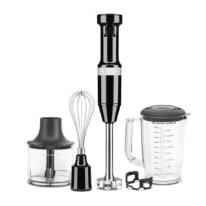 KitchenAid Hand Blender with Accessories – Onyx Black