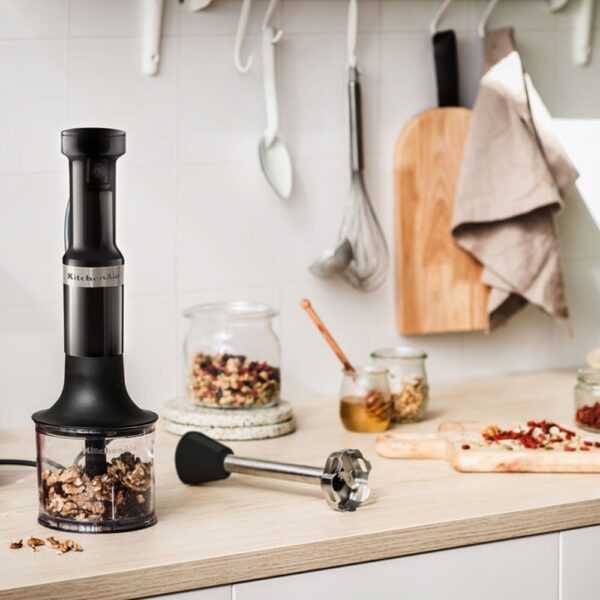 KitchenAid Hand Blender with Accessories – Onyx Black