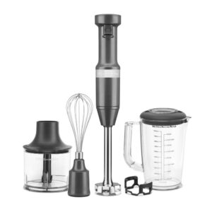KitchenAid Hand Blender with Accessories – Charcoal Grey