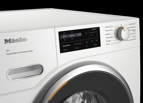 Miele WWI860 WCS PWash&TDos&9kg Πλυντήριο ρούχων μπροστινής φόρτωσης W1 με TwinDos και SingleWash