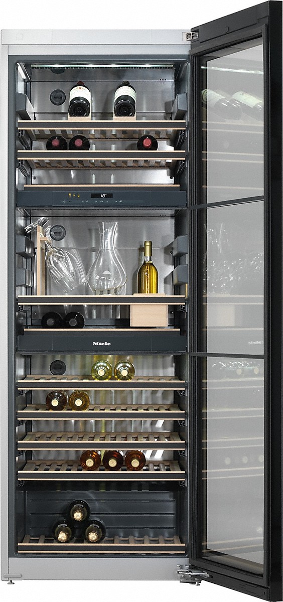 Miele Συντηρητής Κρασιών KWT 6834 SGS για 178 Μπουκάλια με Φίλτρο Active AirClean και LED φωτισμό